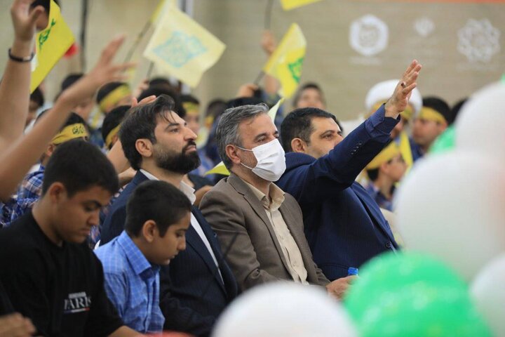 جشن نوجوان آرمانی در سالن شهدای هفتم سرچشمه برگزار شد