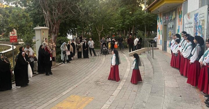 شاهنامه‌خوانی میدانی نوجوانان منطقه ۱۳