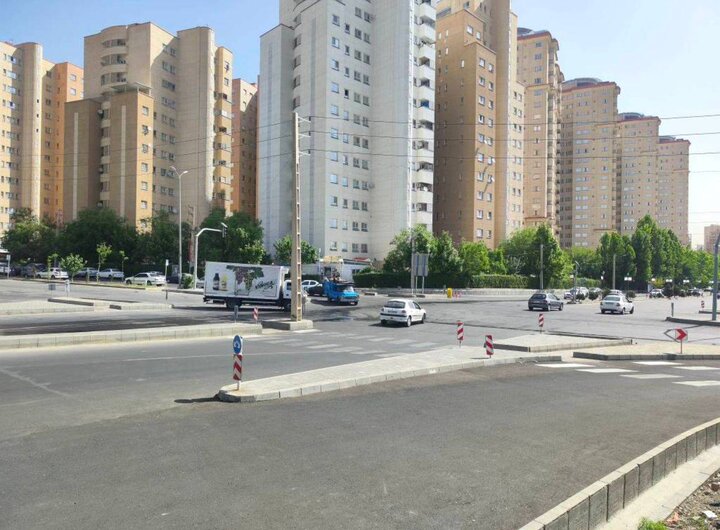 پایان عملیات اصلاح هندسی تقاطع طبیعت – میعاد