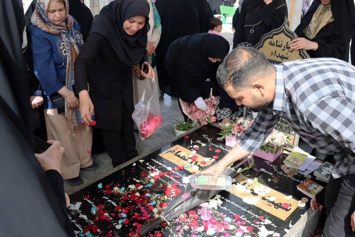برگزاری پانزدهمین یادواره شهدای گمنام شهرک شهید باقری
