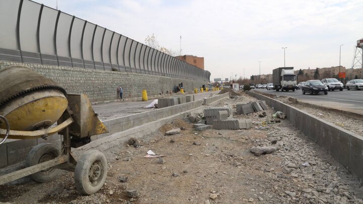 احداث ۱۷ کیلومتر نهر و جدول گذاری در معابر غربی تهران