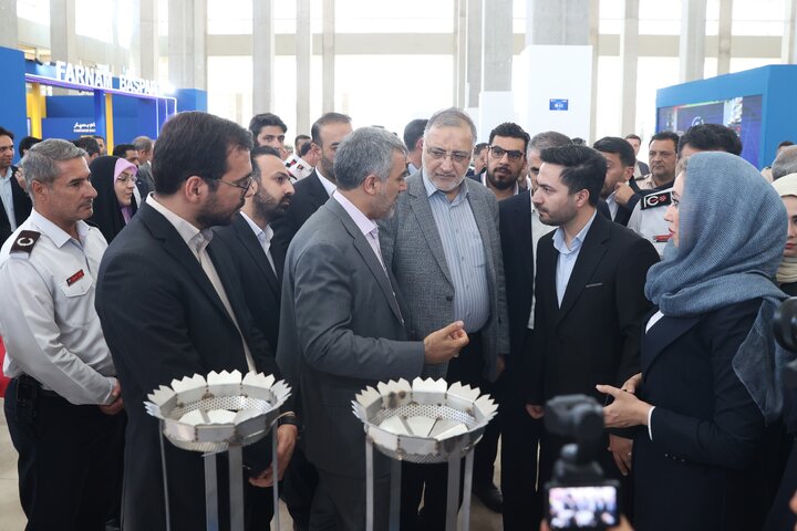 بازدید شهردار تهران از دومین نمایشگاه بین‌المللی «شهریران»