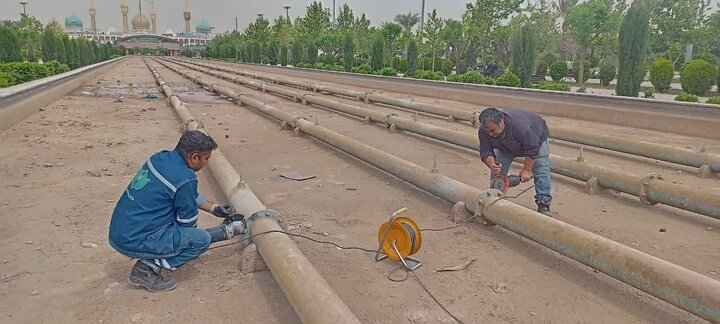 اجرای طرح‌های خدمات شهری ویژه سالگرد ارتحال امام خمینی(ره) توسط سازمان بهشت زهرا (س) و شهرداری صحن حرم مطهر