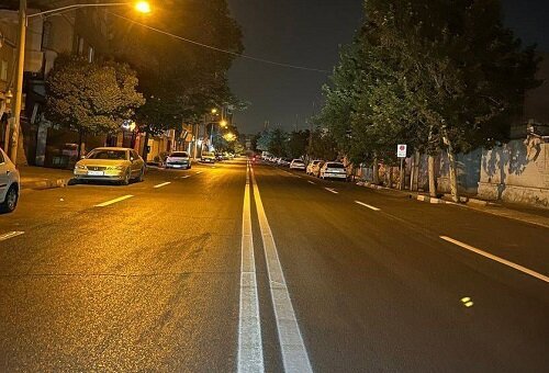 ۲۲ کیلومتر خط‌کشی محوری جدید برای تردد ایمن‌تر در منطقه ۵