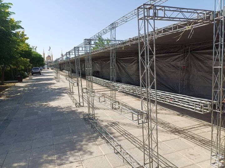 برپایی ۱۰۰ غرفه مردمی و یک استیج فرهنگی در مراسم ارتحال امام خمینی (ره)