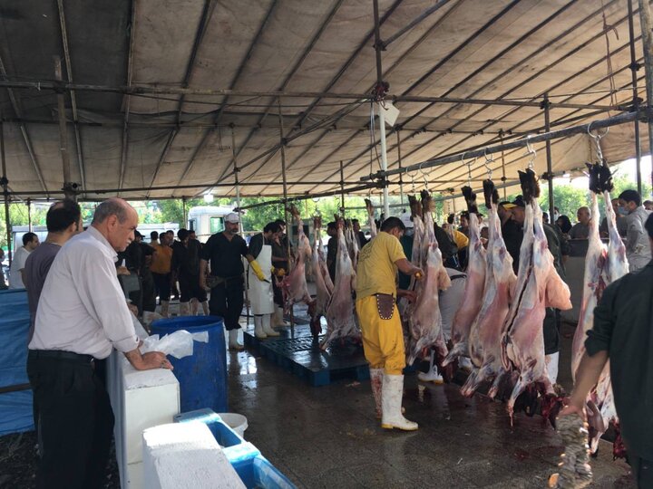 برپایی قربانگاه در منطقه ۱۴ با خدمات ویژه برای شهروندان