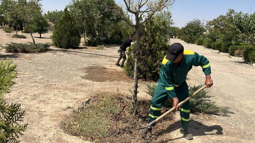 پهنه ۱۲۳ هزار متر مربعی تحویلی منطقه ۱۳ در مرقد امام خمینی (ره) آماده حضور زائران شد