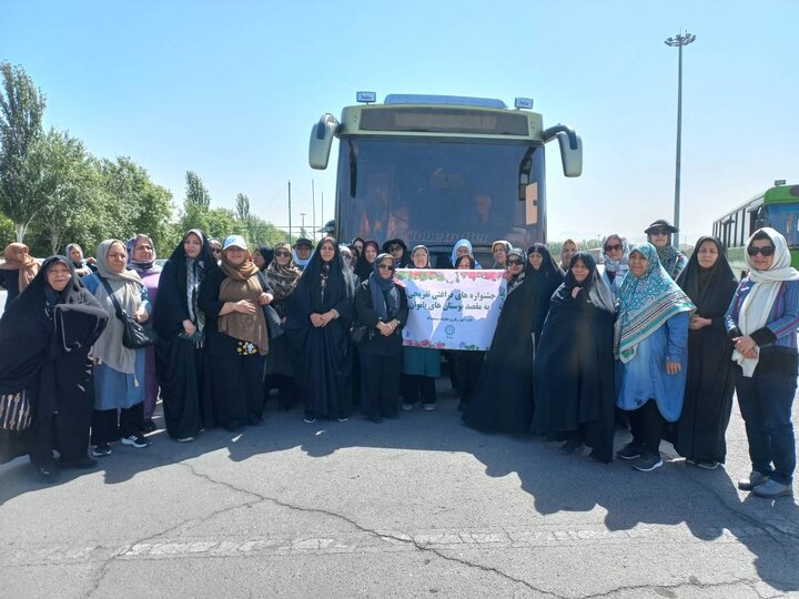  اعزام ٣٠٠ بانوی کنشگر از منطقه ١۴ به جشنواره تفریحی-فراغتی بوستان ولایت