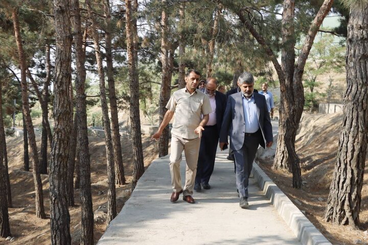 مسیر تندرستی بانوان در بوستان حدیدچی تا پایان خرداد به بهره‌برداری می‌رسد