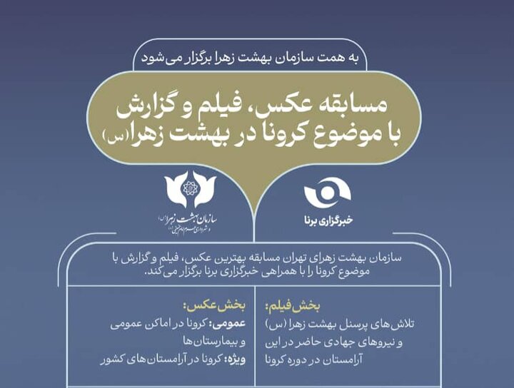 مهلت ارسال آثار به رویداد عکس، فیلم و گزارش کرونا تمدید شد