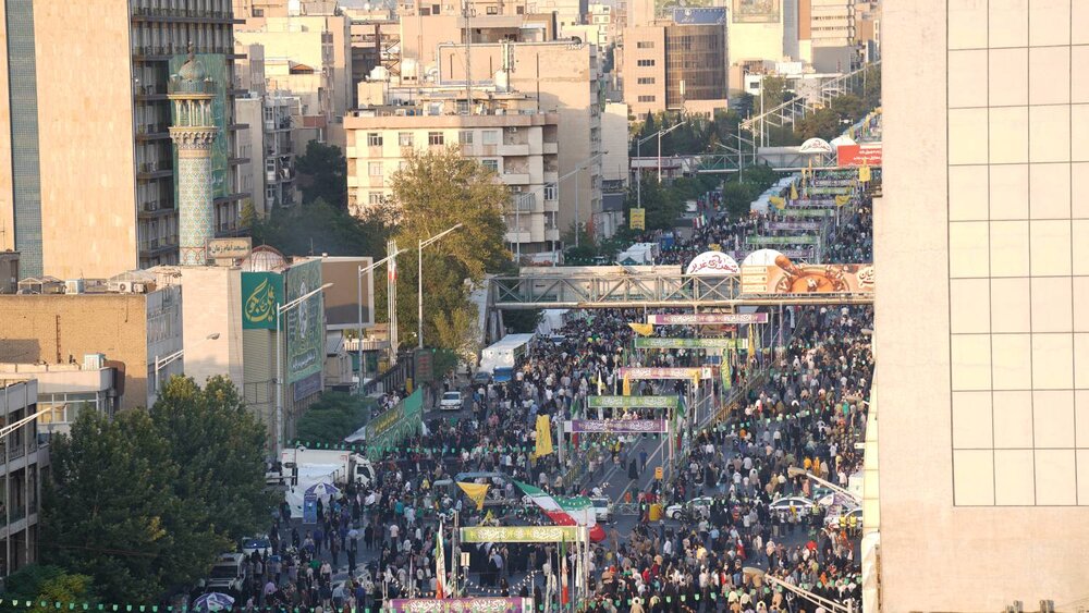 راهپیمایی «ایران، ذوالفقار علی (ع)»جلوه‌ای از غیرت، ایران‌دوستی بود