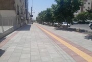 مناسب‌سازی و بهسازی پیاده‌رو و جداول محله جنت‌آباد شمالی