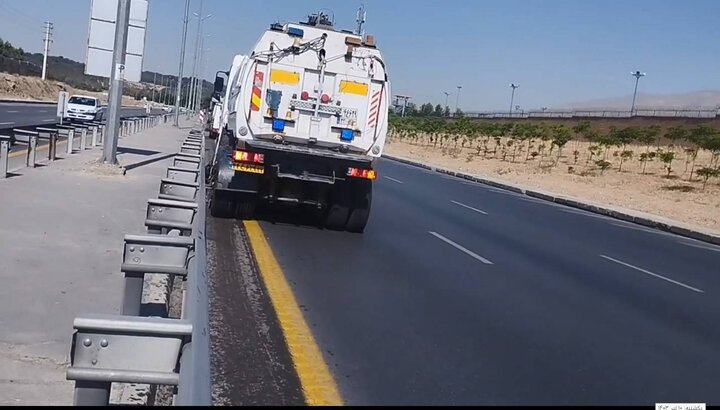 تداوم اجرای طرح نگهداشت شهر در ۵۴ کیلومتر محور بزرگراهی منطقه ۲۲