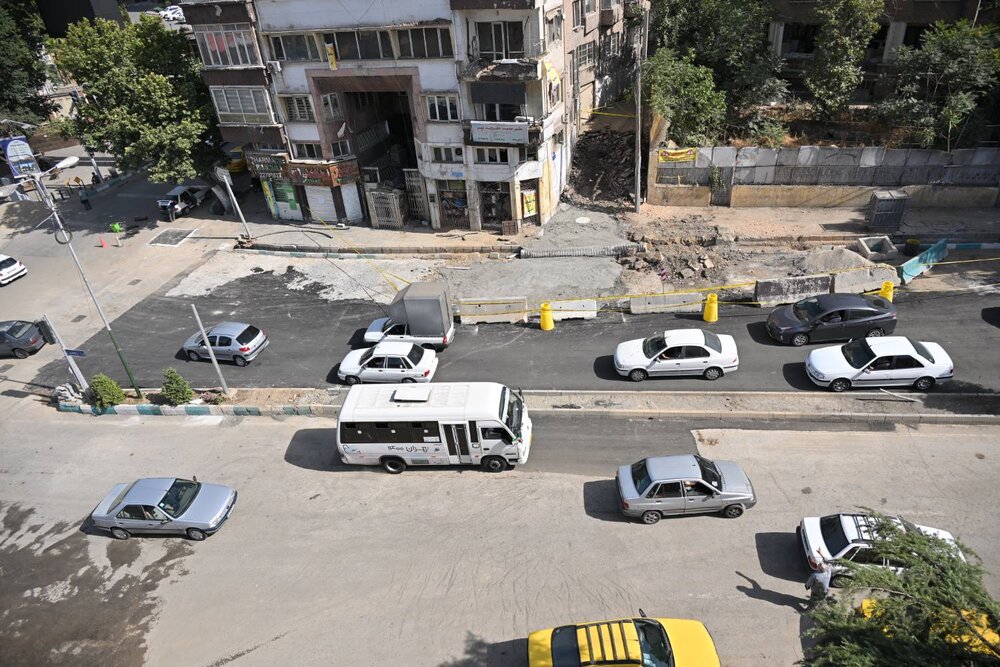 تردد در میدان قدس برقرار شد