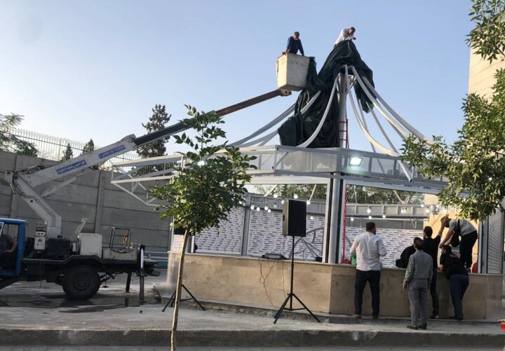 اجرای عملیات احداث چایخانه‌های محبان‌الرضا(ع) در شرق پایتخت