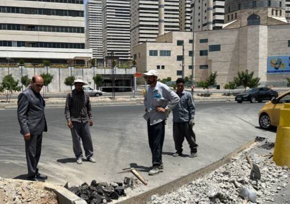 توسعه شبکه آبرسانی فضای سبز در شهرک‌های غربی و تازه‌تاسیس منطقه ۲۲