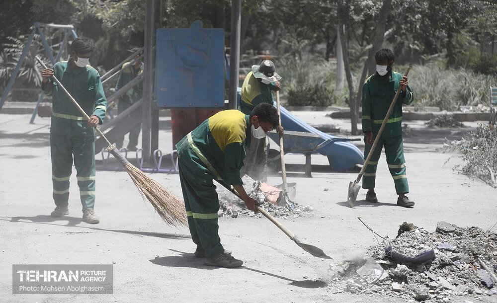 بوستان ایثار در منطقه ۲۰ به چرخه خدمت بازگشت