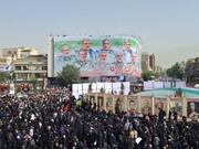 وداع پایتخت‌نشینان با فرزندان قهرمان ایران‌زمین