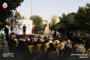 منطقه ۸ سیاه‌پوش شد/ طنین عشق در میدان نبوت