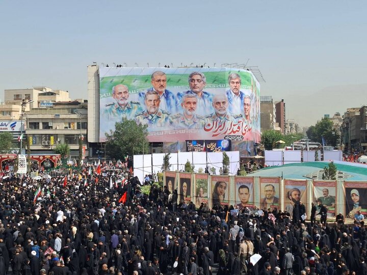 وداع پایتخت‌نشینان با فرزندان قهرمان ایران‌زمین 