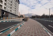 مرمت و بهسازی ۲ هزار مترمربع پیاده‌رو در زیرگذر شادمهر- بهار