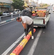 نوسازی تجهیزات ترافیکی و تحول گسترده ایمن‌سازی در معابر منطقه ۴