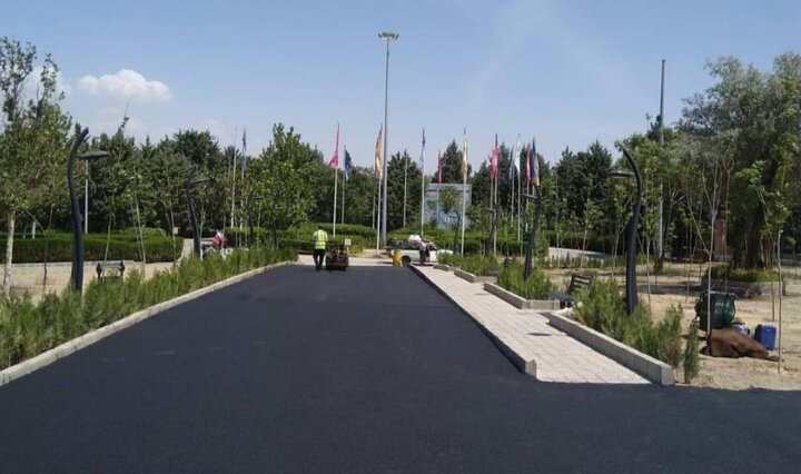 نوسازی و بهسازی زمین بازی بوستان لاله