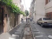 اجرای بیش از ۱۳ هزار متر عملیات بهسازی انهار و جدول‌گذاری در منطقه ۱۷