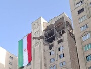 پرچم ایران بر فراز مقتل شهدا در منطقه یک اکران شد