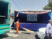 پاکسازی و نظافت ویژه معابر اطراف هیئت‌ها و مساجد در ایام محرم در منطقه ۲۲