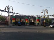ادای احترام به سیدالشهدا با نصب ۱۳ کتل در شرق پایتخت