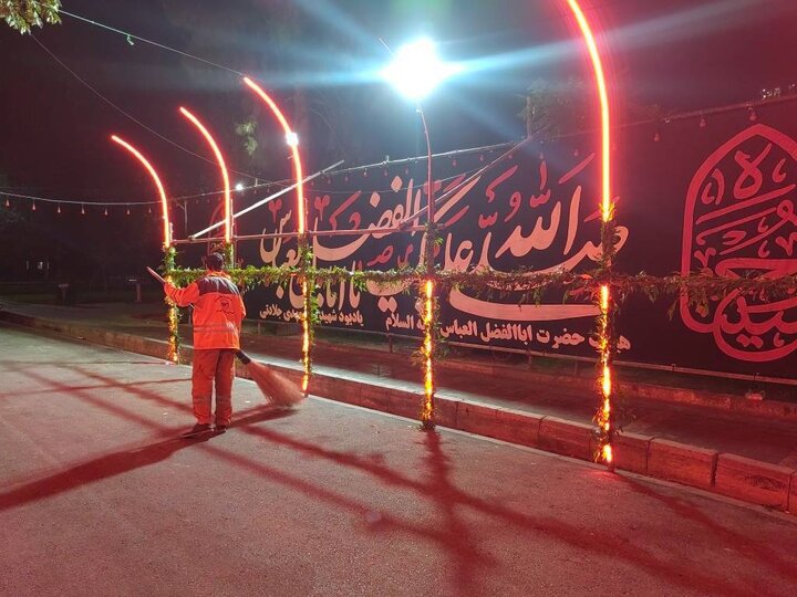 از عزاداری پرشورظهر عاشورا تا خدمت‌رسانی خالصانه