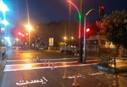 ارتقاء ایمنی معابر با اجرای خط‌کشی‌ها و نصب تجهیزات ترافیکی در منطقه ۱۳