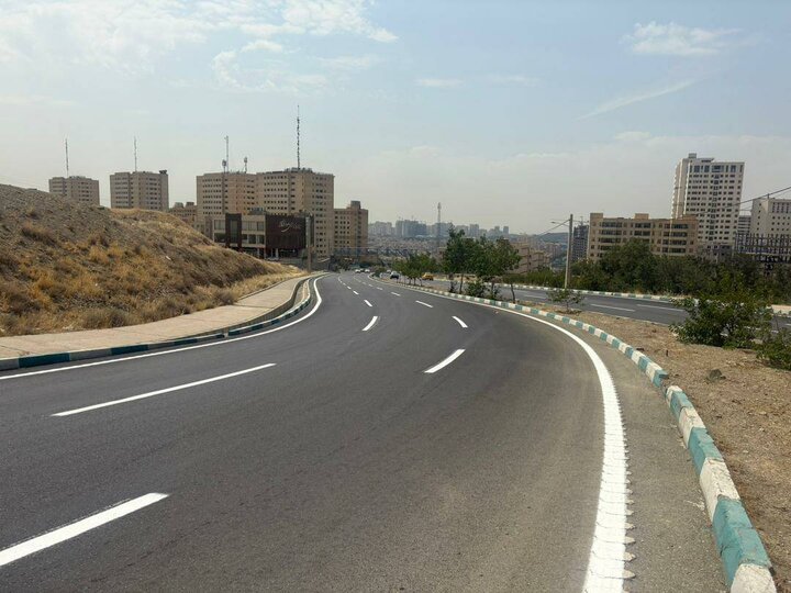 خط‌کشی ۴ کیلومتری معابر محله آبشار تهران