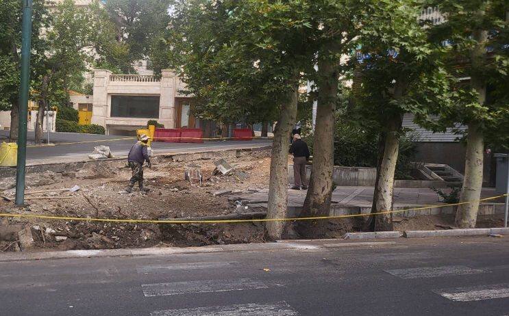 روان‌سازی ترافیک در خیابان ولیعصر (ع) انجام شد