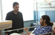 عیادت شهردار منطقه ۱۰ از دو جوان جانباز حملات جنگ ۱۲روزه رژیم غاصب صهیونی