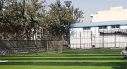 تعویض چمن‌ مصنوعی زمین فوتبال محله پرواز در منطقه ۵