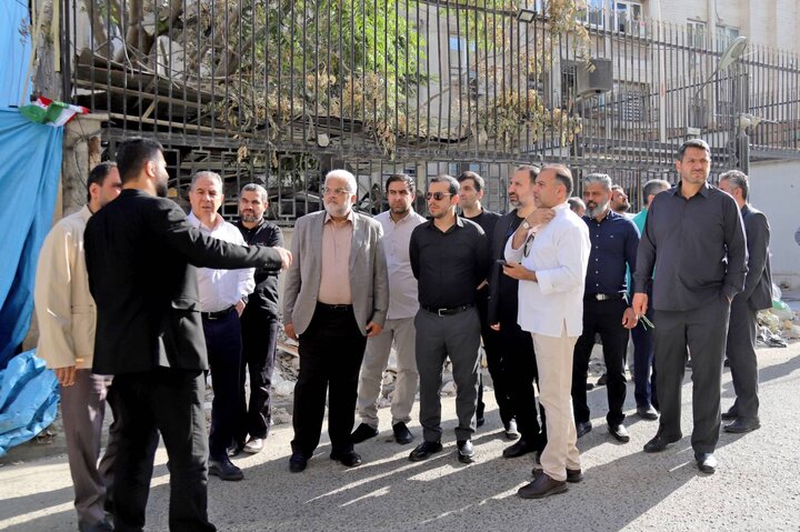 فعالیت مستمر ستاد بازسازی و حمایت آسیب‌دیدگان حملات ۱۲ روزه در منطقه ۷