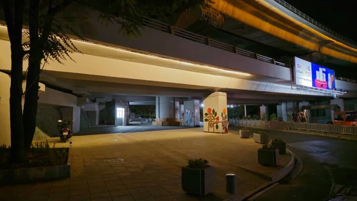 زیباسازی زیرگذر شریعتی - صدر در مراحل پایانی 