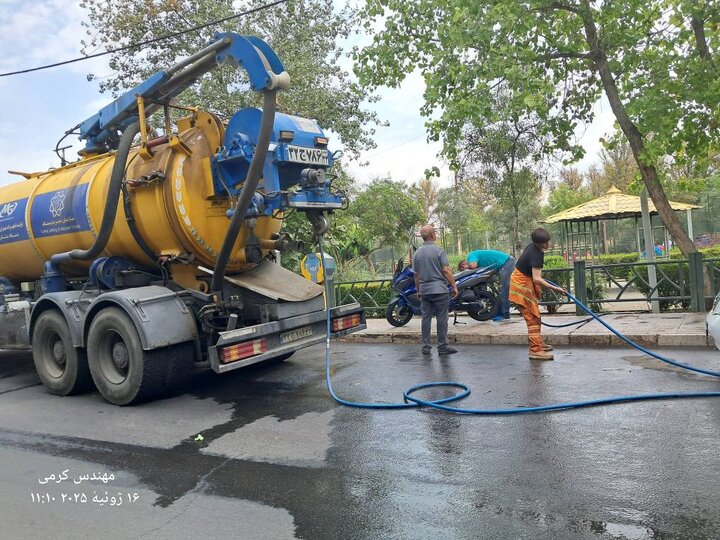 انهار روبسته هجدهمین تکه از پایتخت پاکسازی شد