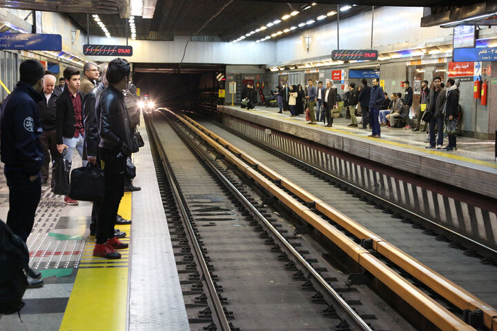 مترو تهران از چهارشنبه تا جمعه، مطابق برنامه‌ ایام تعطیل فعال است