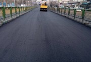 تداوم نهضت آسفالت در مساحتی بالغ بر ۶۲ هزار مترمربع
