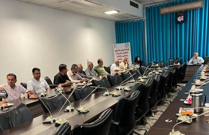 برگزاری آموزش مقابله با آتش‌سوزی و بحران‌های ترافیکی