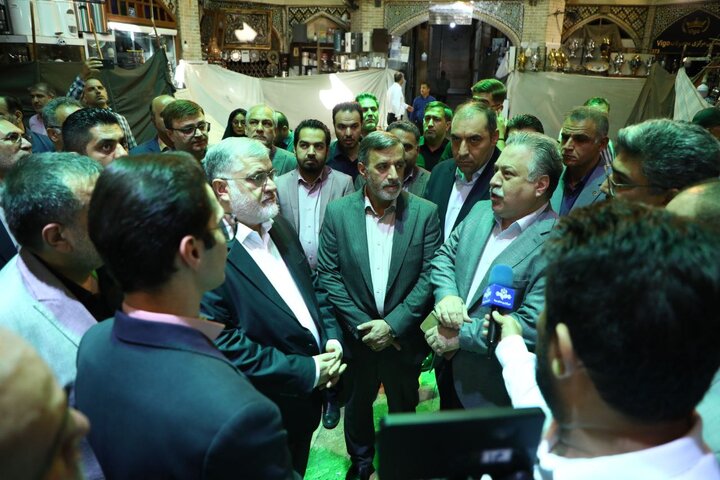 ایمنی و ساماندهی بازار بزرگ تهران در رصد بازدید میدانی مدیران ارشد شهری 