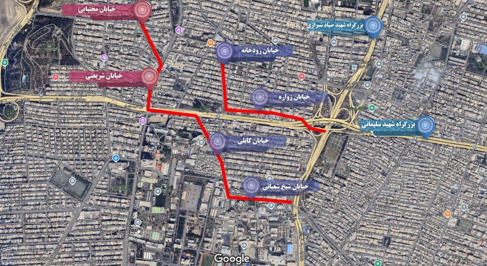 تقویت شبکه مدیریت سیلاب در مناطق ۳، ۴ و ۷