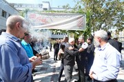 خادمین حسینی منطقه ۹ بدرقه شدند
