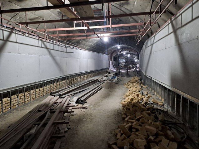 تسهیل تبادل مسافر بین خطوط ۲ و ۴ مترو در ایستگاه شادمان