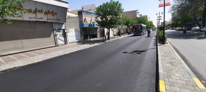 با توزیع ۲۵ هزار تن در نیمه نخست سال؛ معابر محلات مرکزی شهر نوسازی شد