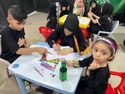  آغاز فعالیت گسترده فرهنگی در موکب محبان‌الرضا(ع) منطقه یک در مرز شلمچه