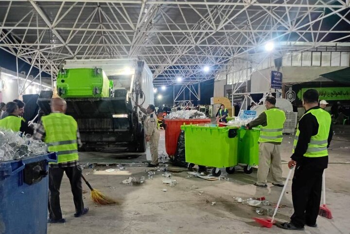 جمع آوری ۳۰ تن پسماند در ۴روز نخست خدمت‌رسانی